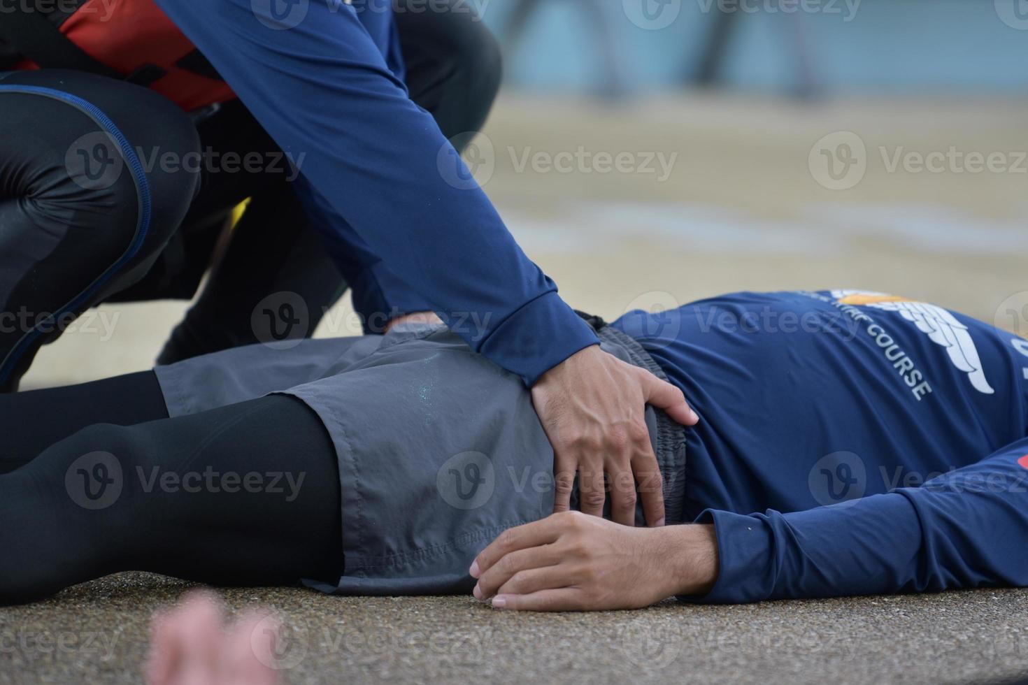 CPR trainner basic life support photo
