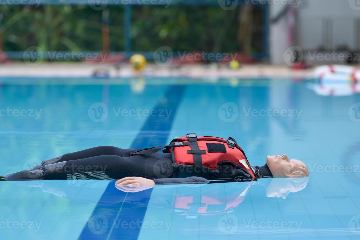 dummy drowning victim photo