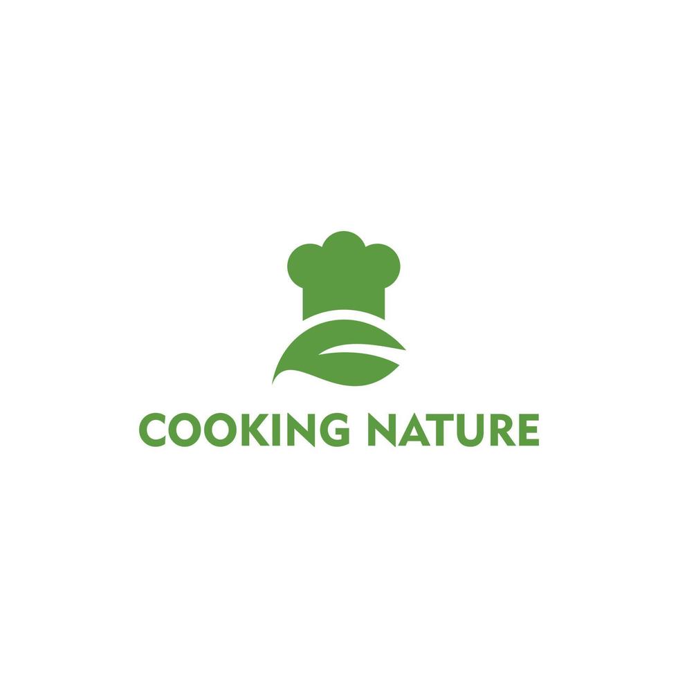 logo design vector cooking nature