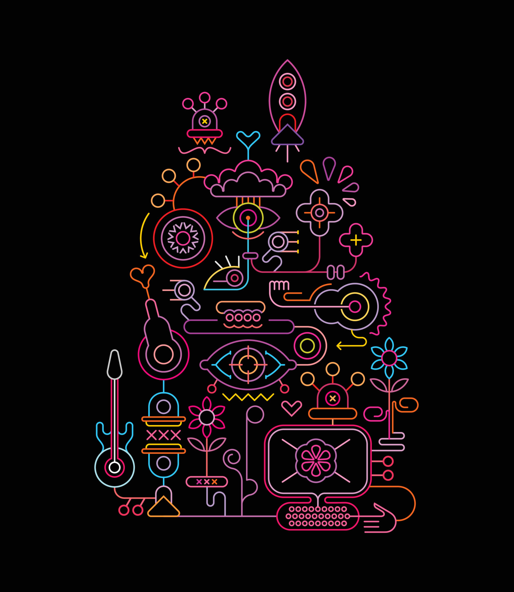 Creative Startup vector illustration 11071265 Vector Art at Vecteezy