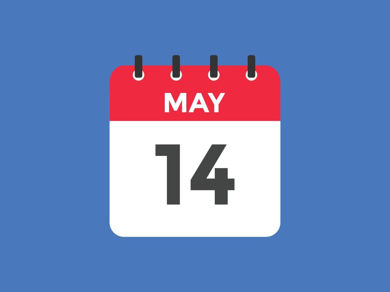 may 14 calendar reminder. 14th may daily calendar icon template. Calendar  14th may icon Design template. Vector illustration 11072041 Vector Art at  Vecteezy