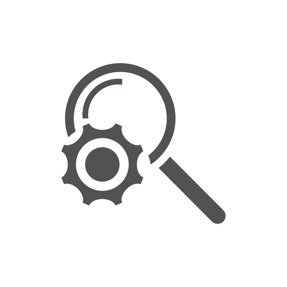 Search optimization icon. SEO optimization vector
