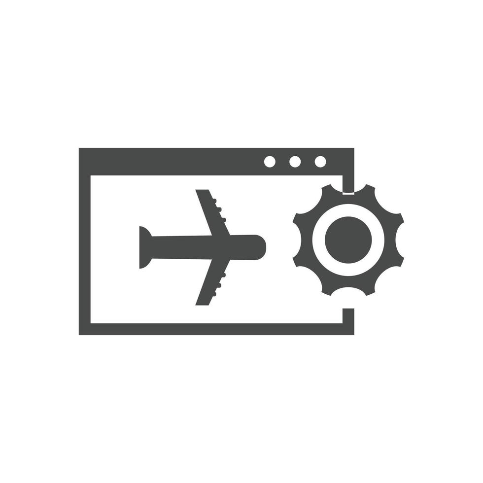 landing page optimization icons. Used for SEO or websites. vector
