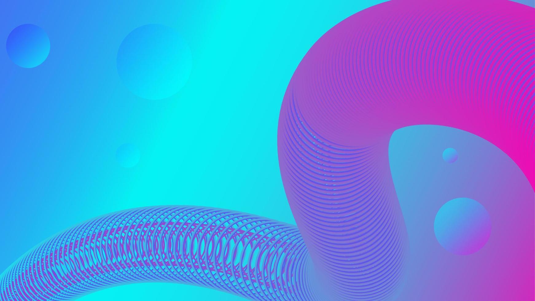 fluid wave gradient background vector