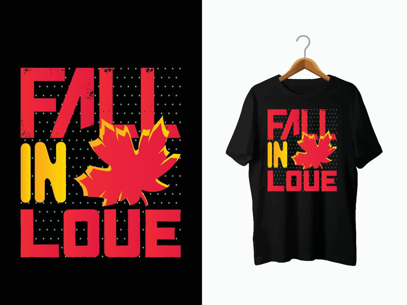 Autumn T-Shirt Design vector