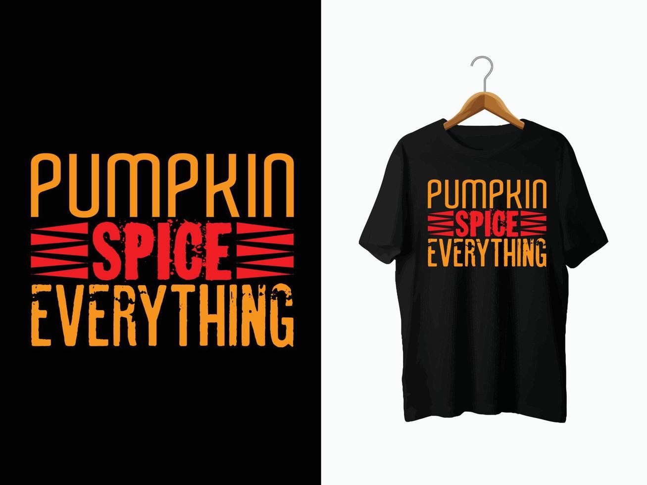 diseño de camiseta de otoño vector