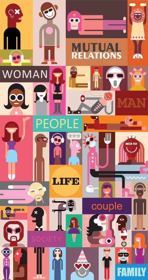 People Society vector illustration