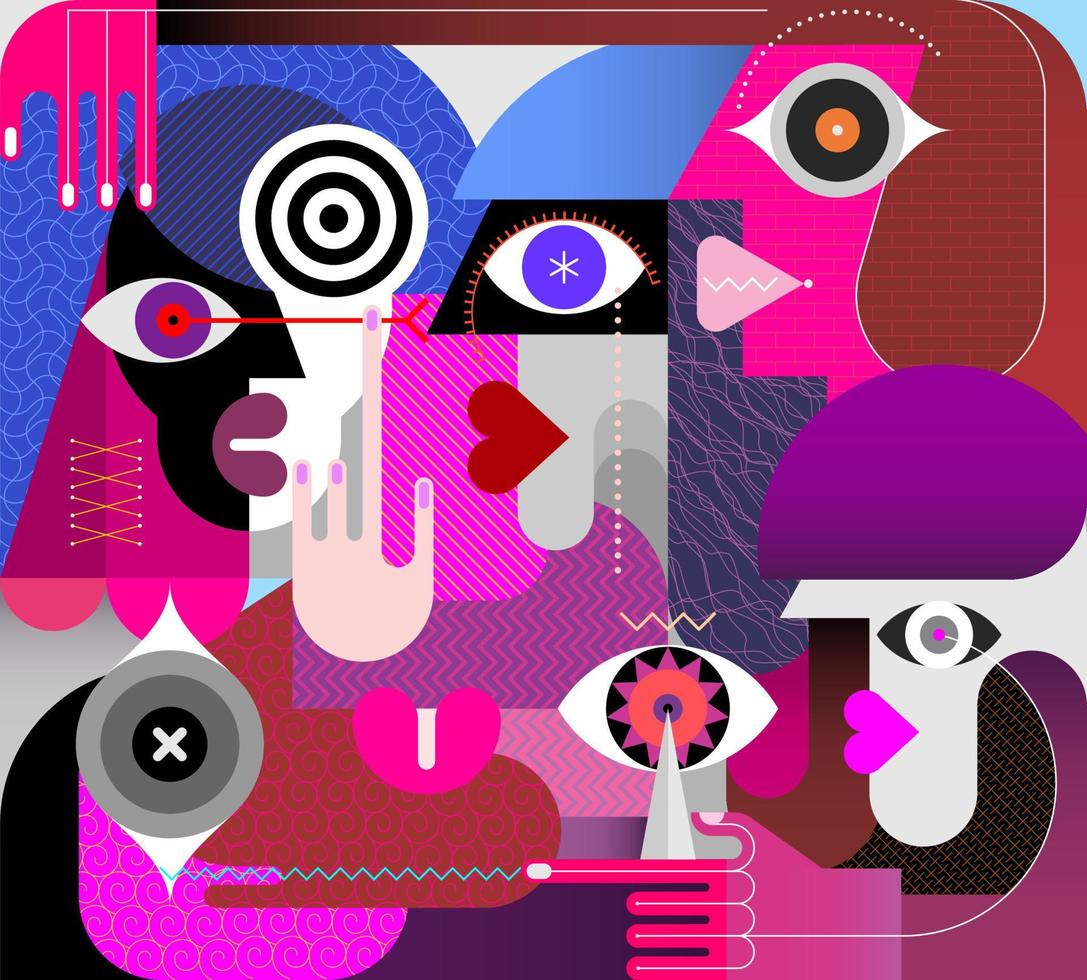 Group of People vector