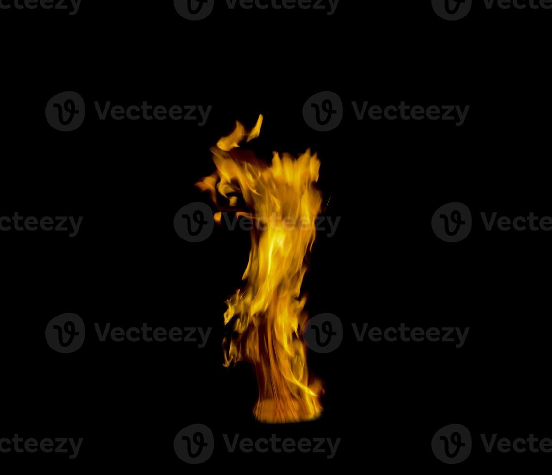 Fire flames background photo