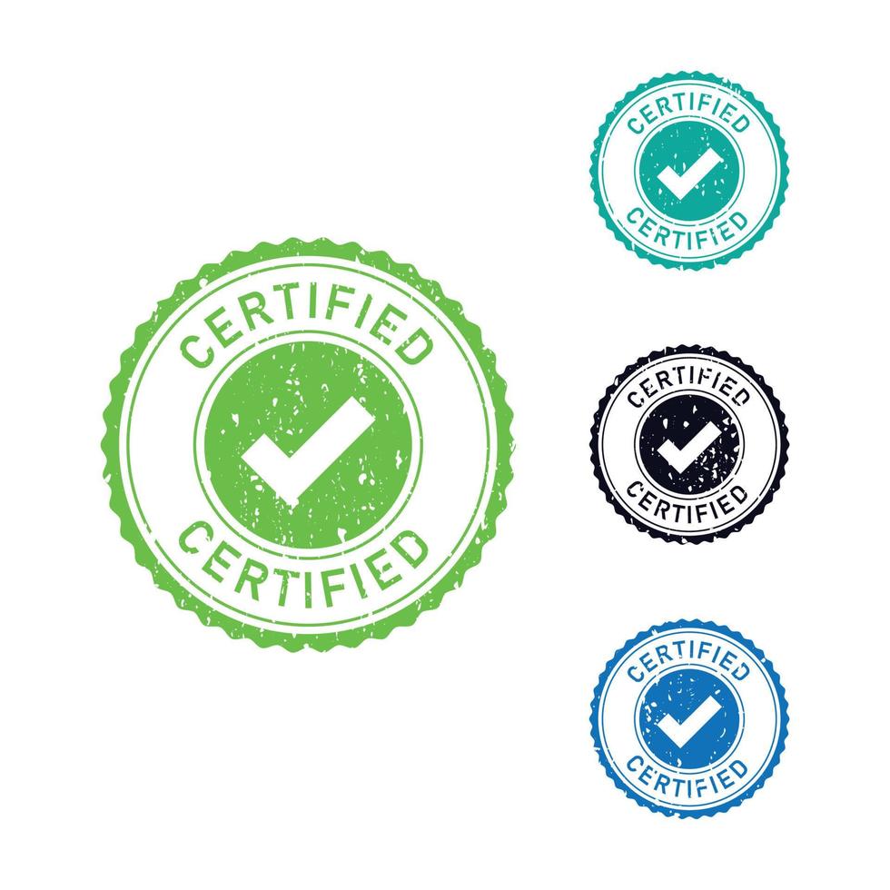 approved verified accepted passed failed organic original and rejected rubber stamp on a white background vector