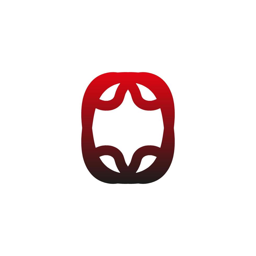 company logo with abstract shape vector