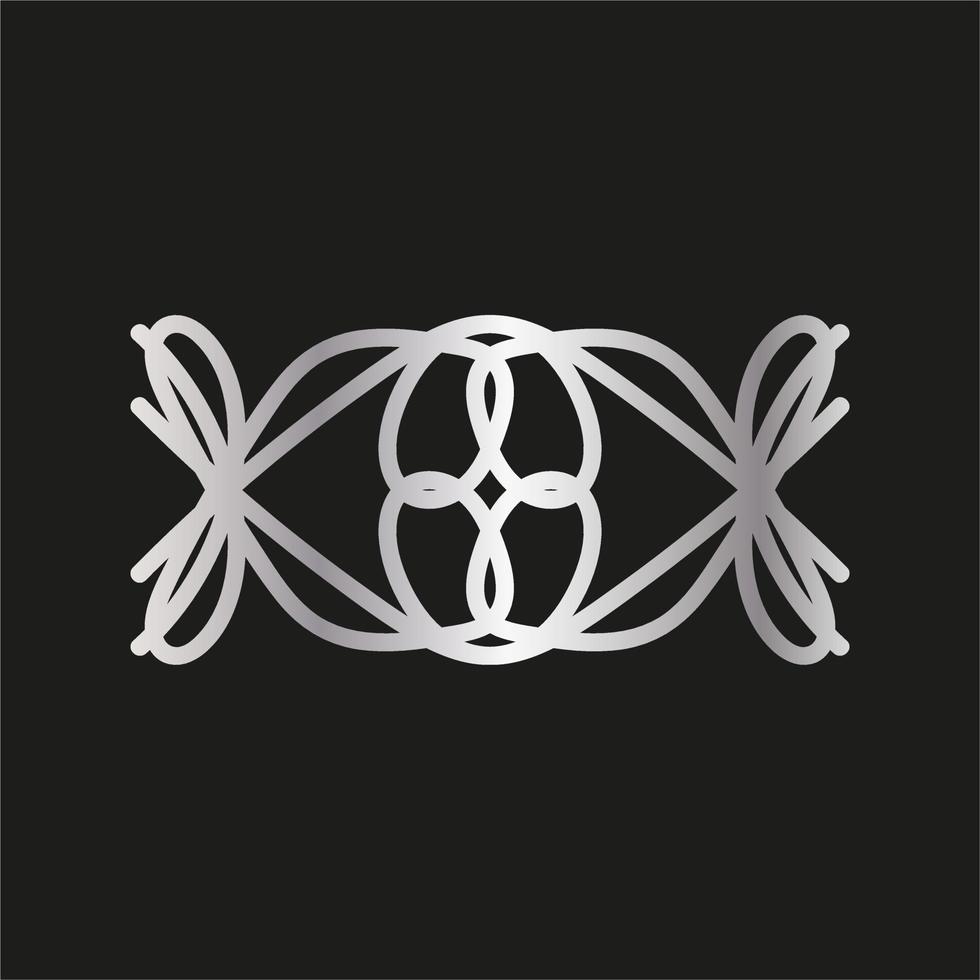 company logo with abstract shape vector