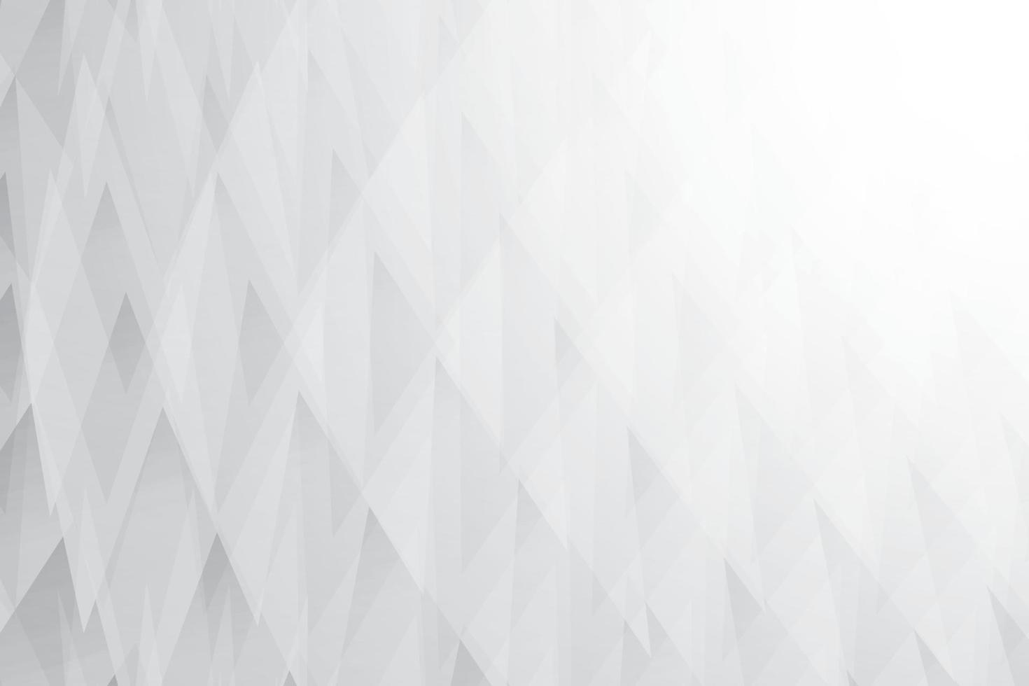 Abstract  white and gray color, modern design background with geometric shape. Vector illustration.