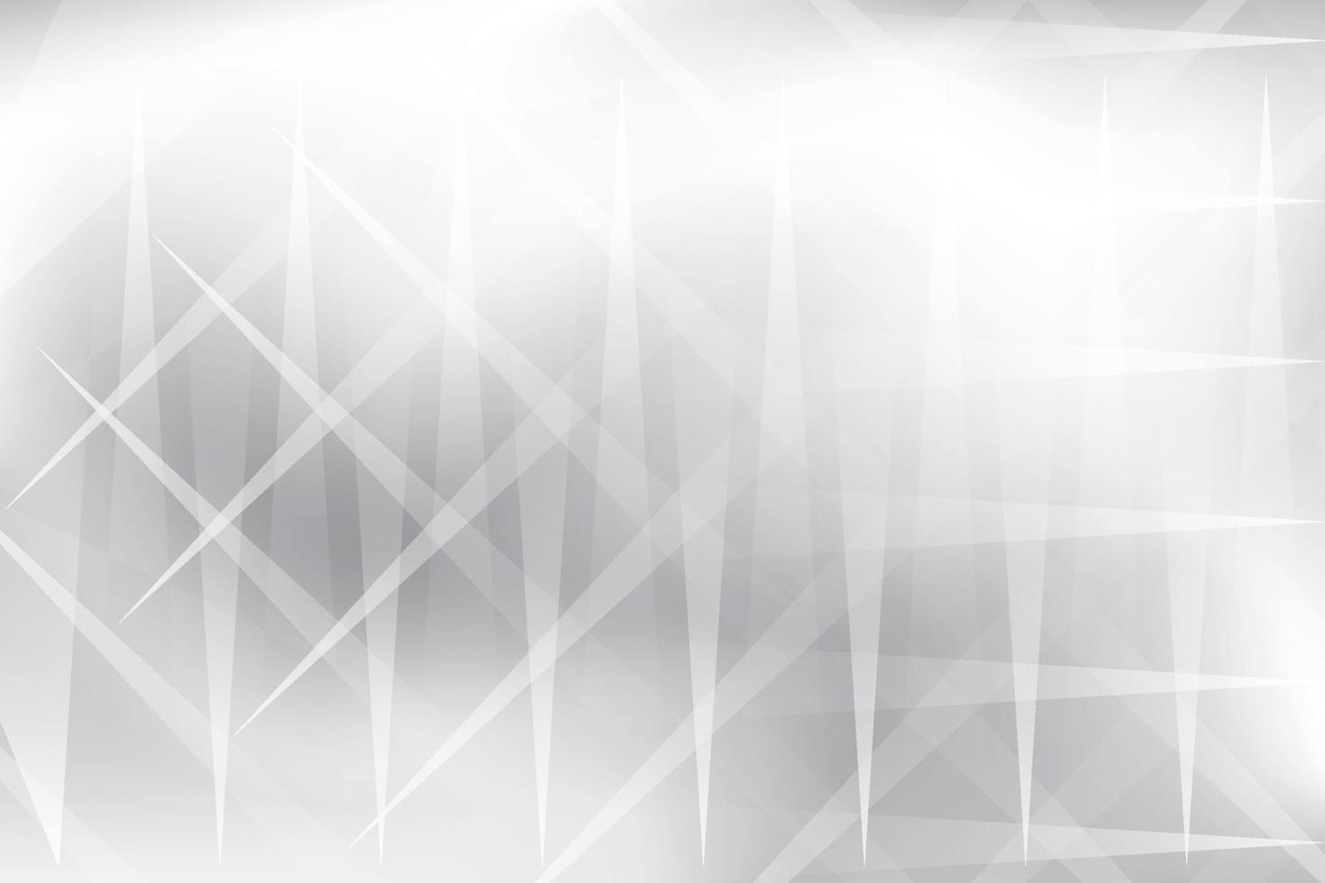 Abstract  white and gray color, modern design background with geometric shape. Vector illustration.
