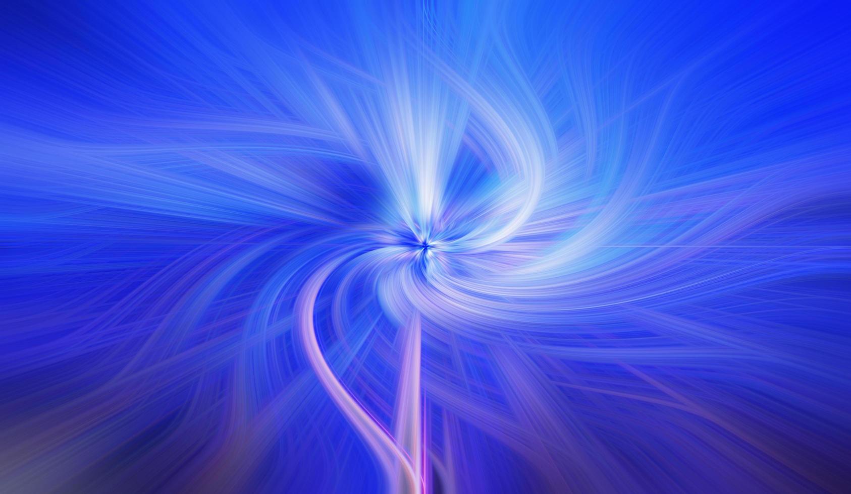 Abstract design concept of colorful light trail swirl twirl shapes pattern effect, track of motion light illustration background, close up. photo