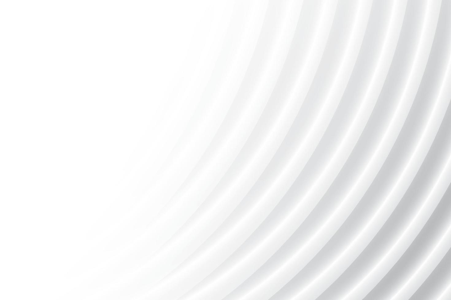 Abstract  white and gray color, modern design background with geometric shape. Vector illustration.