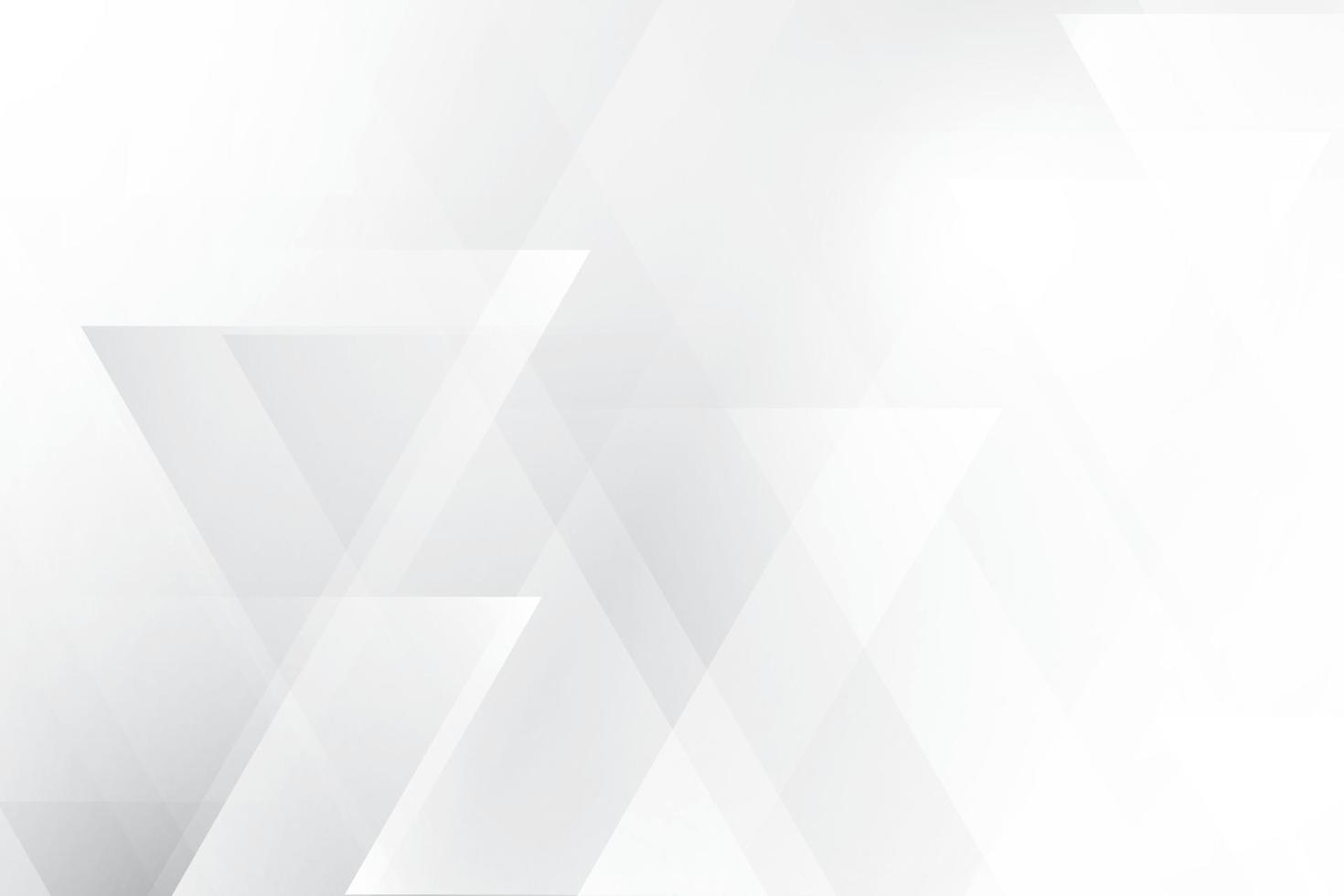 Abstract  white and gray color, modern design background with geometric shape. Vector illustration.