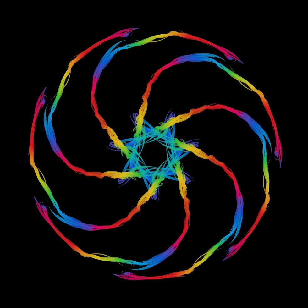 Creative abstract background mixed multicolor very cool photo