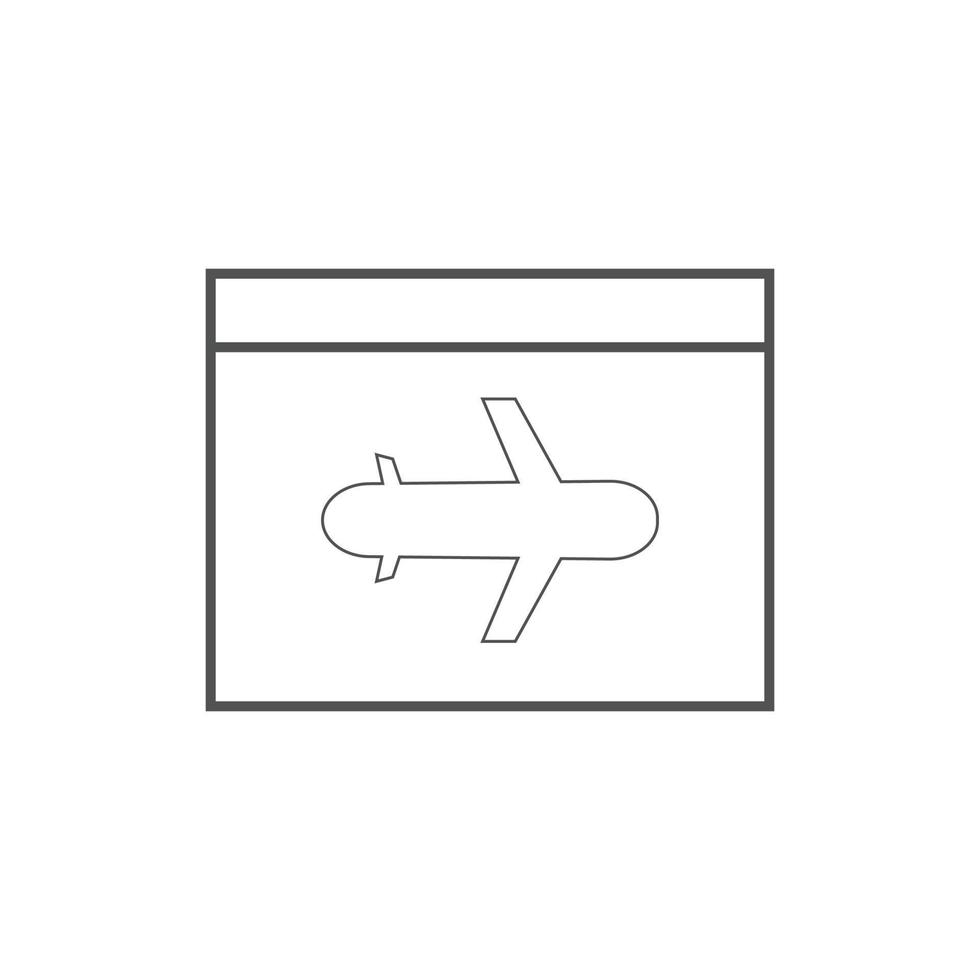 landing page icons. Used for SEO or websites vector