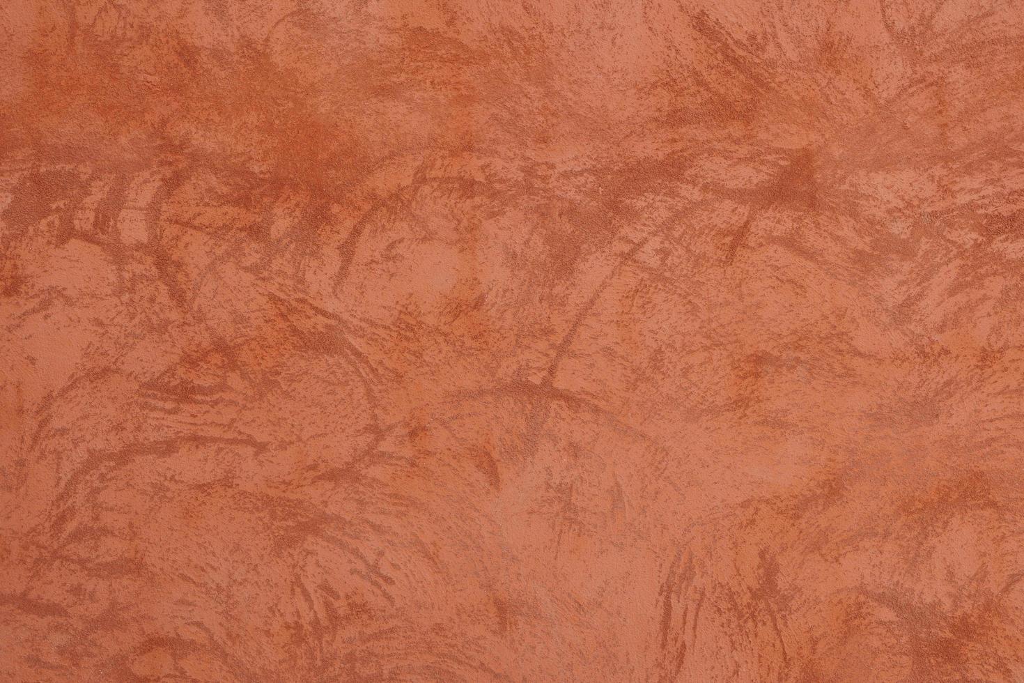 Orange-brown cement wall texture background, wallpaper abstract grunge pattern surface retro backdrop. photo