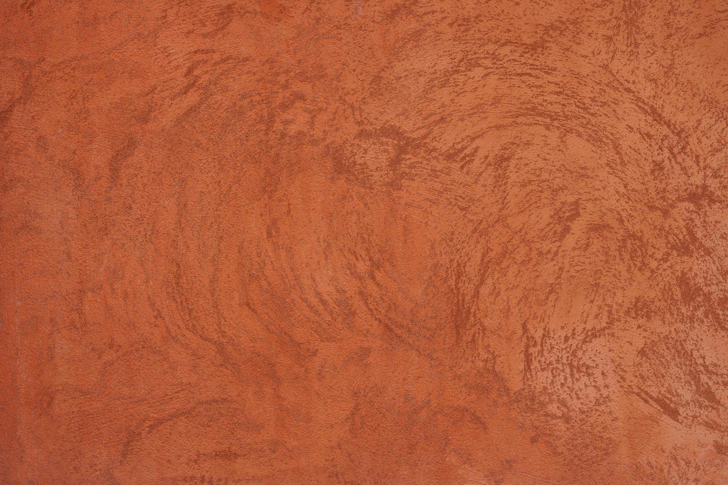 Orange-brown cement wall texture background, wallpaper abstract grunge pattern surface retro backdrop. photo