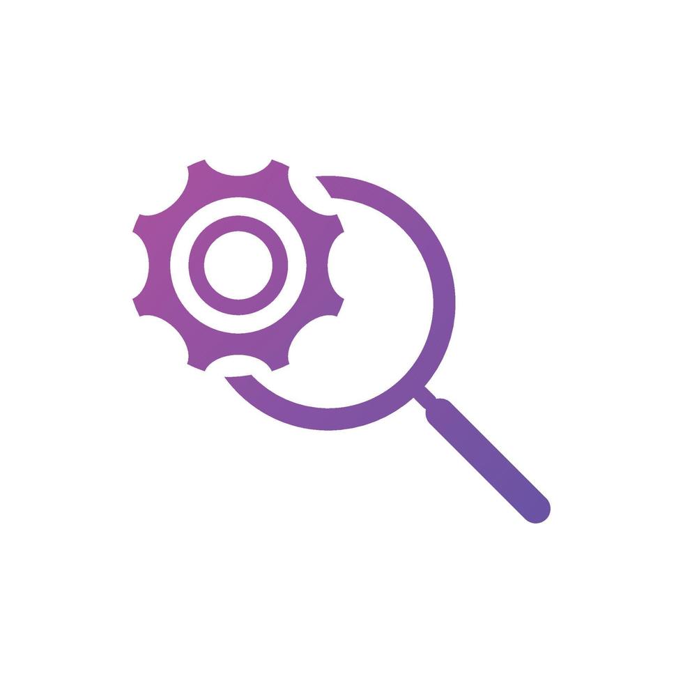 Search optimization icon. SEO optimization vector