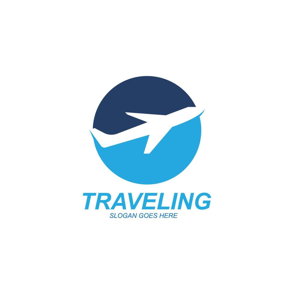 Air Travel logo vector icon design template-vector 11079078 Vector Art ...