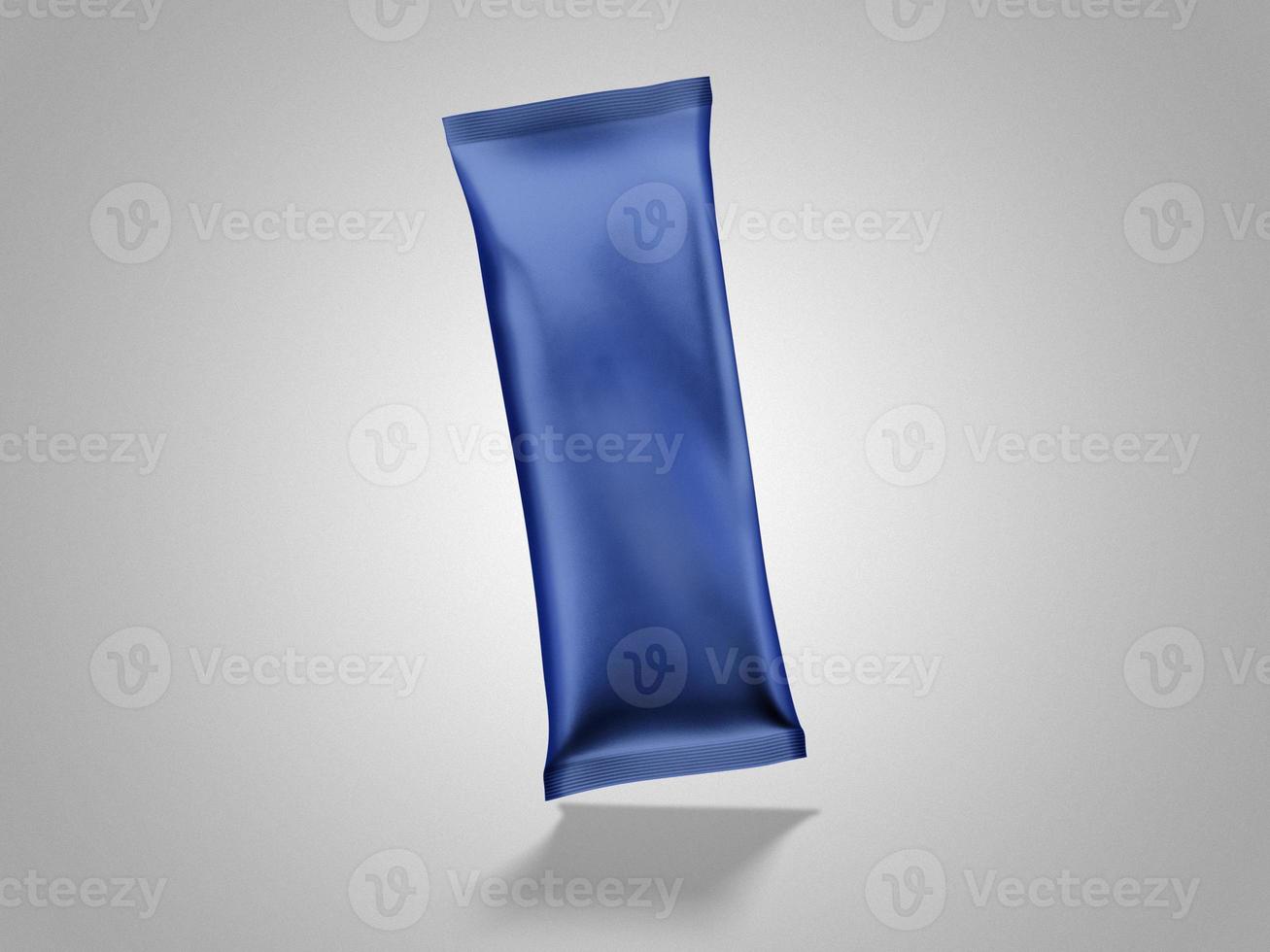Plastic Bag 3D Rendering Mockup Design photo