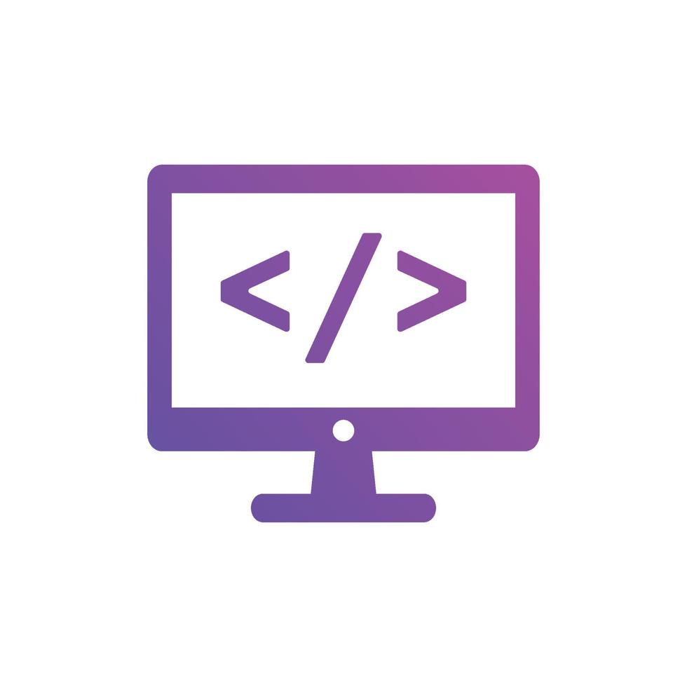 Custom coding icons Vector illustration. modern style Custom coding symbol