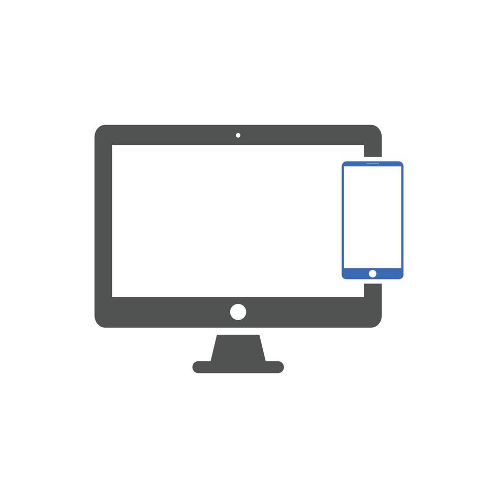 responsive web design icons vector