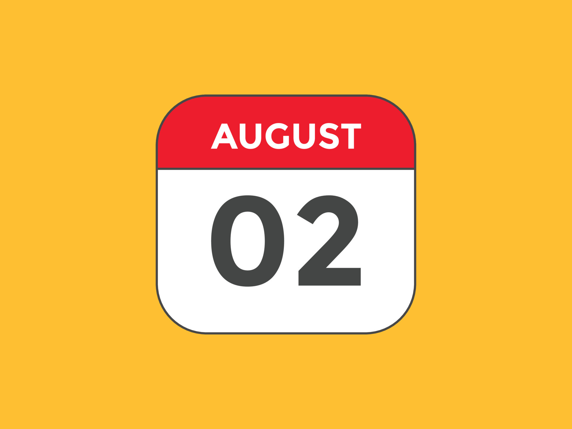 august 2 calendar reminder 2nd august daily calendar icon template august 2 calendar reminder 2nd august daily calendar icon template
