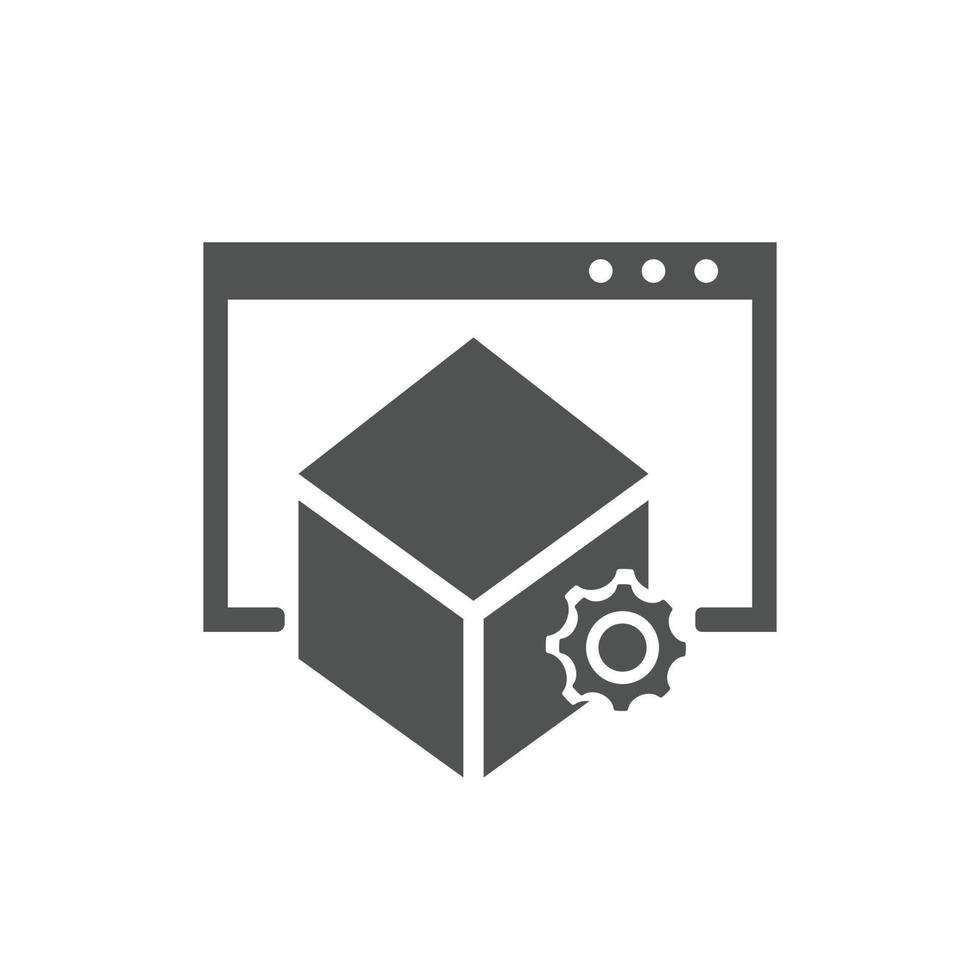 SEO package icon Vector illustration. concept for SEO and Website