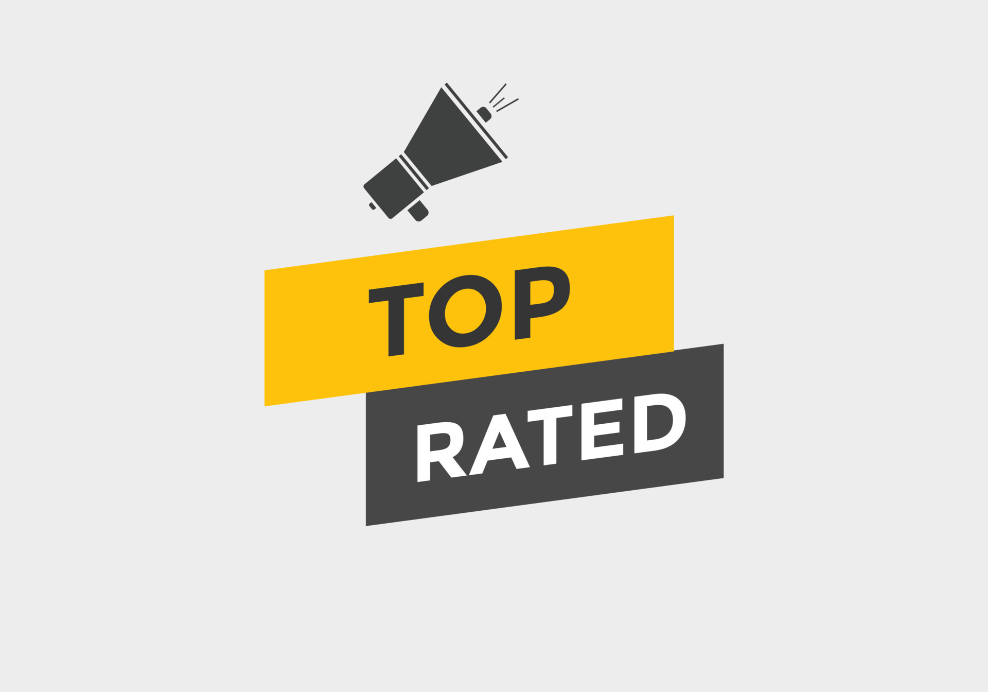 top rated text button speech bubble top rated Colorful web banner top rated text button speech bubble top rated Colorful web banner