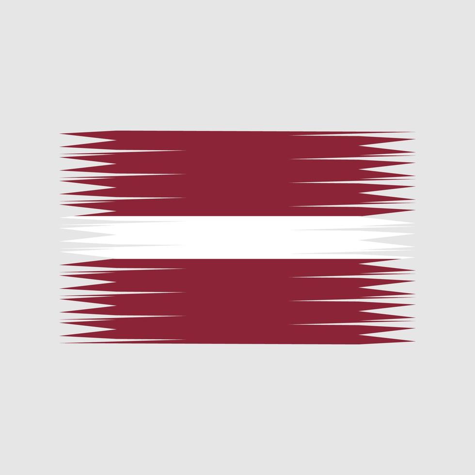 Latvia Flag Vector. National Flag vector