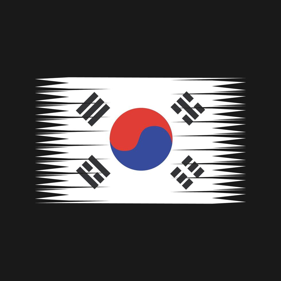 South Korea Flag Vector. National Flag vector