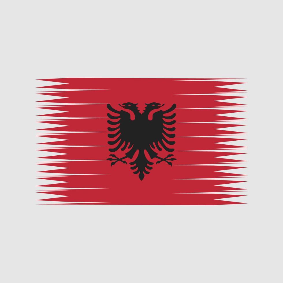 Albania Flag Vector. National Flag vector