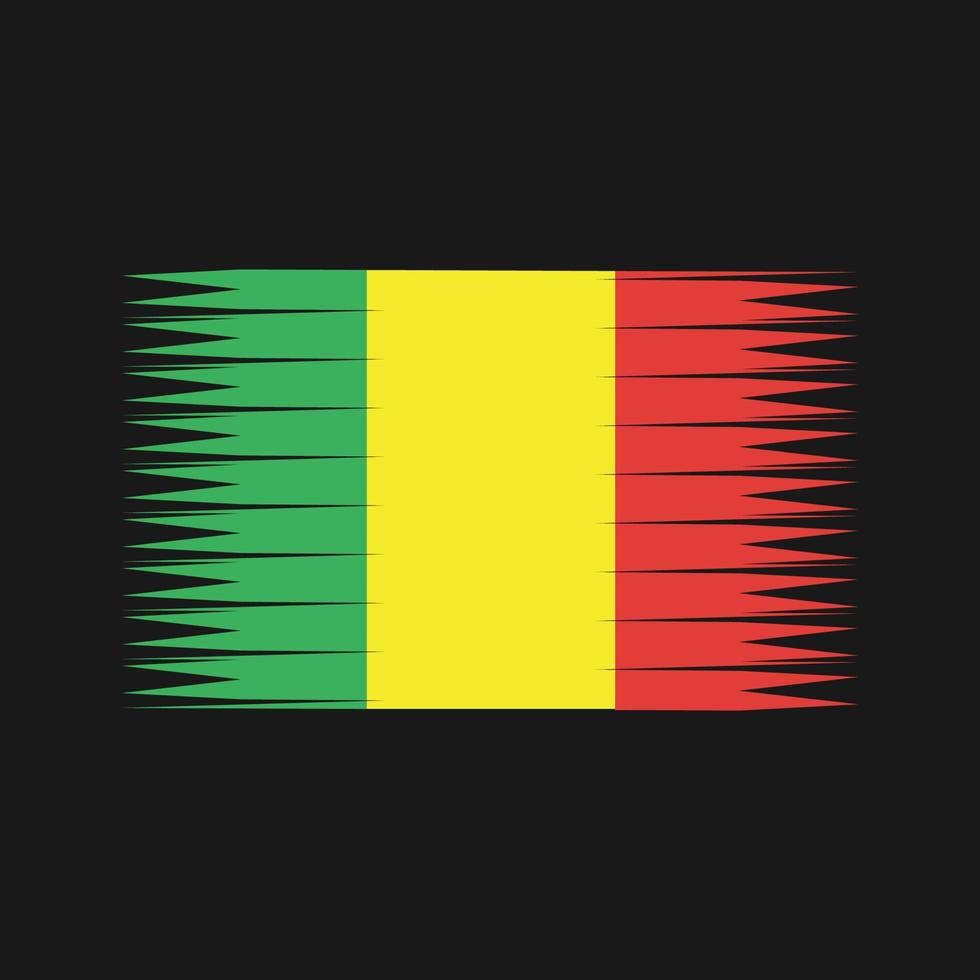 Mali Flag Vector. National Flag vector