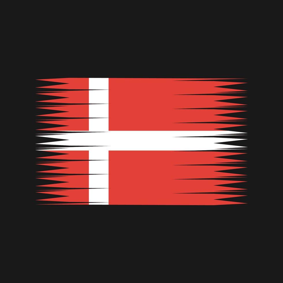 Denmark Flag Vector. National Flag vector