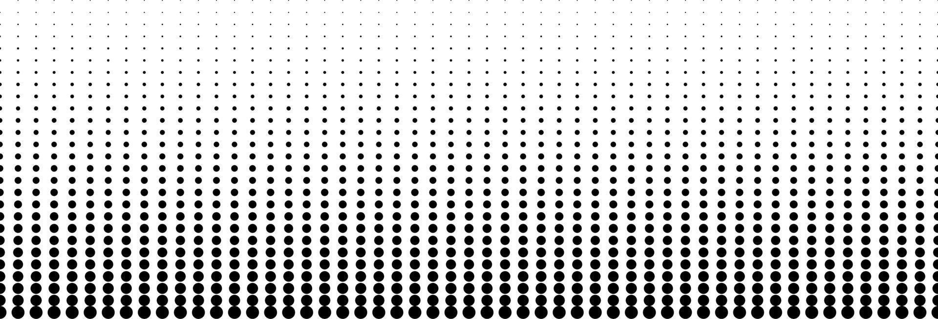 dotted halftone seamless pattern vector