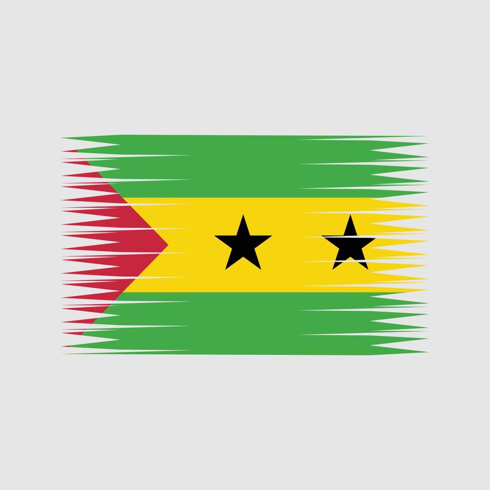 Sao Tome and Principe Flag Vector. National Flag vector