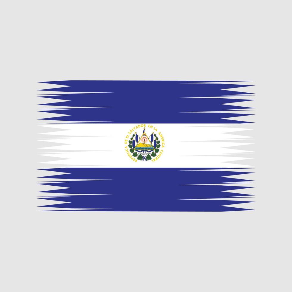 vector de la bandera salvadoreña. bandera nacional