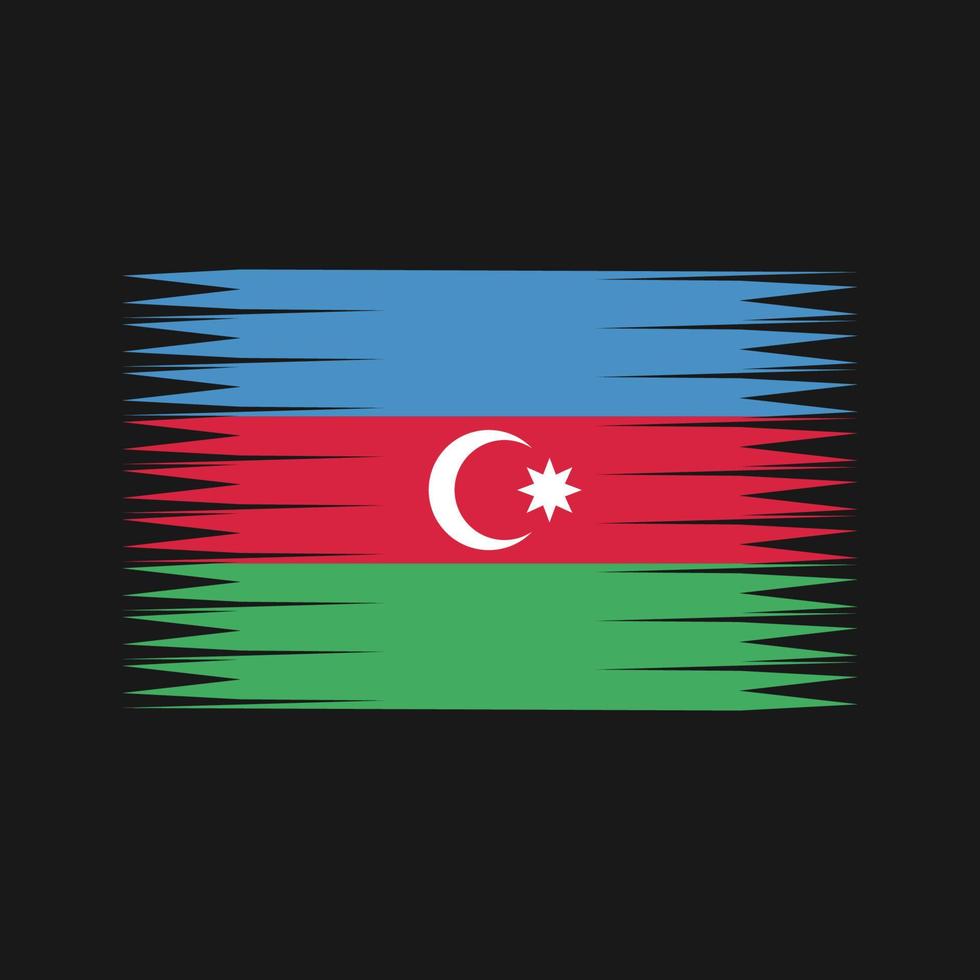 Azerbaijan Flag Vector. National Flag vector