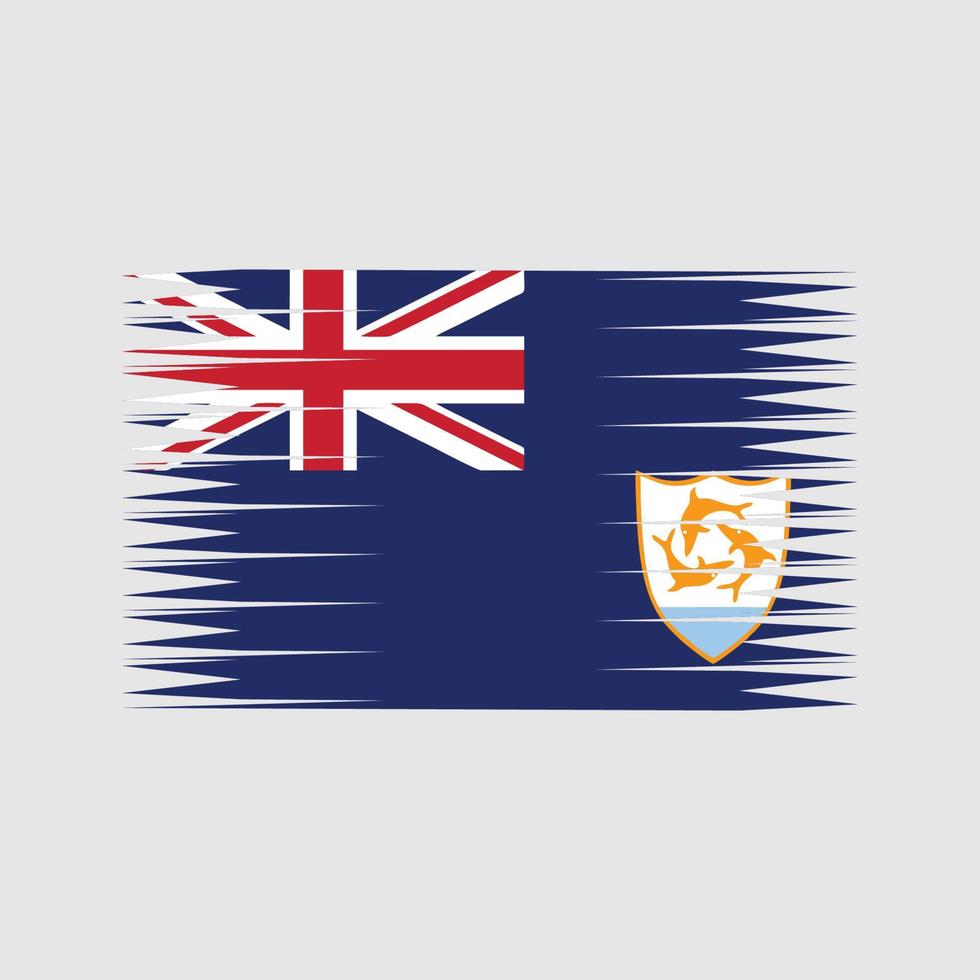 Anguilla Flag Vector. National Flag vector