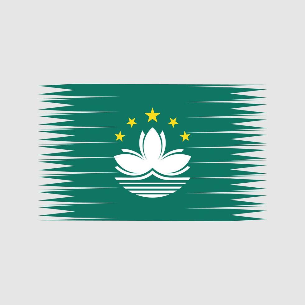 Macau Flag Vector. National Flag vector