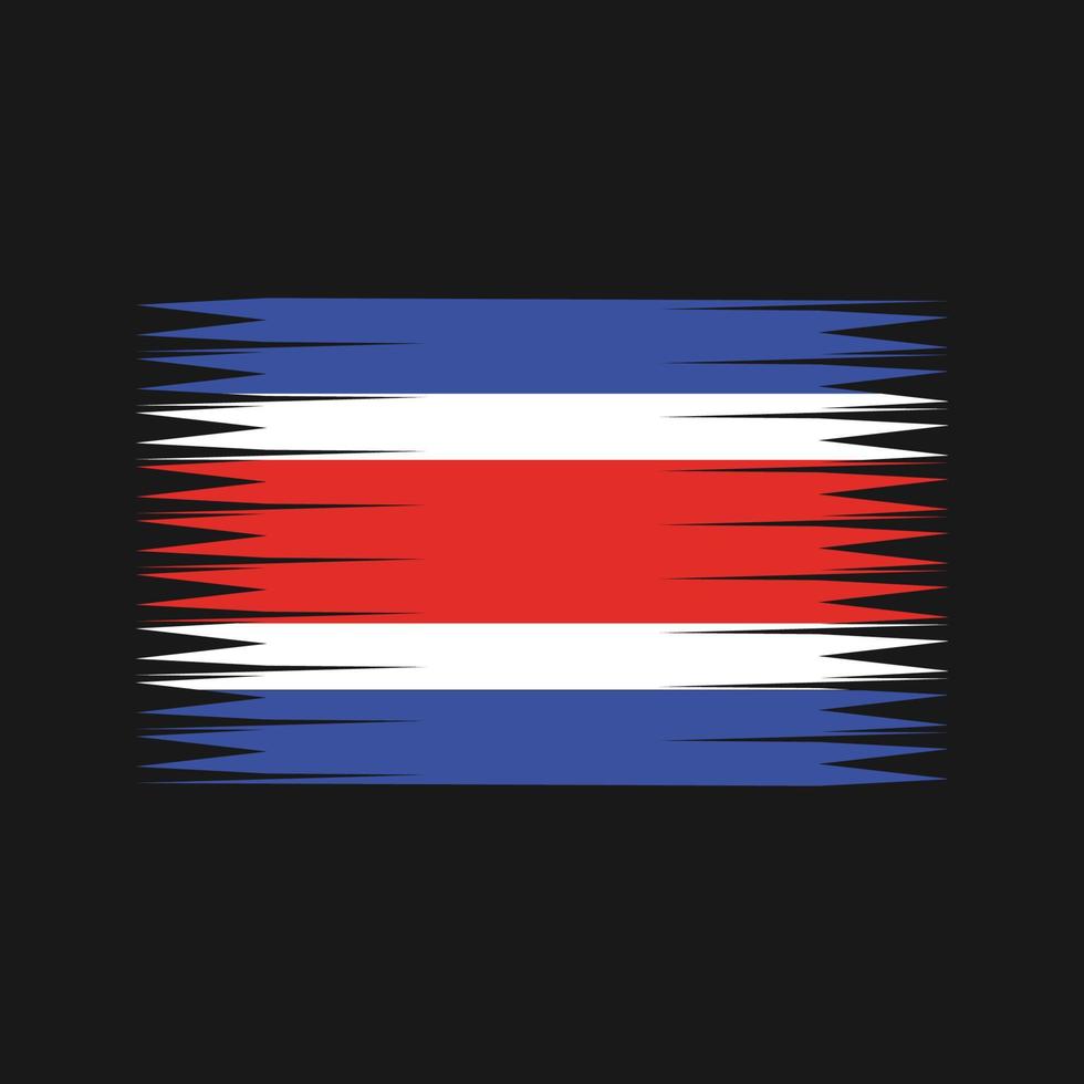 Costa Rica Flag Vector. National Flag vector