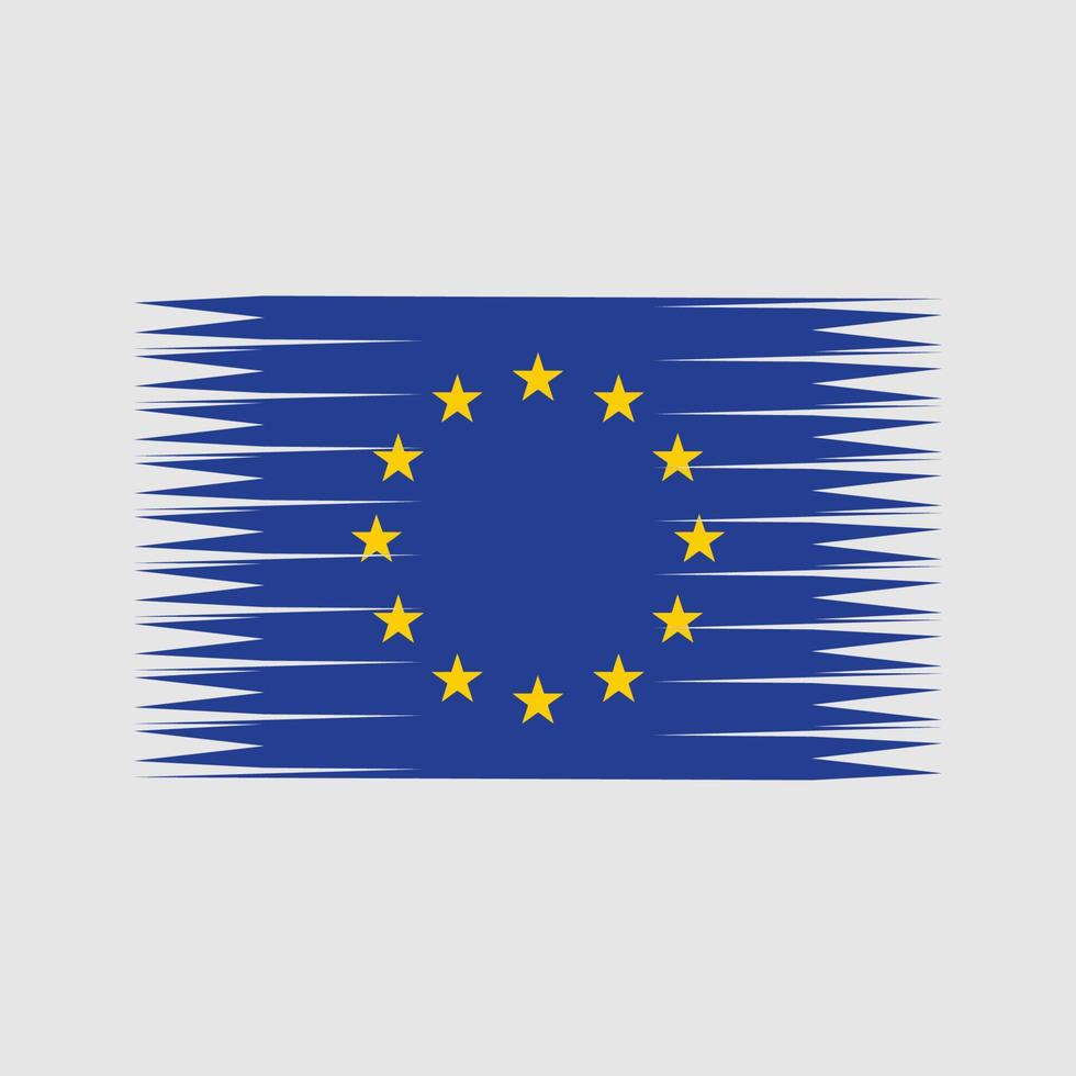 European Flag Vector. National Flag vector
