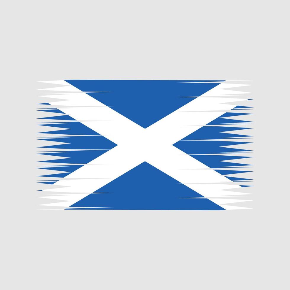 Scotland Flag Vector. National Flag vector