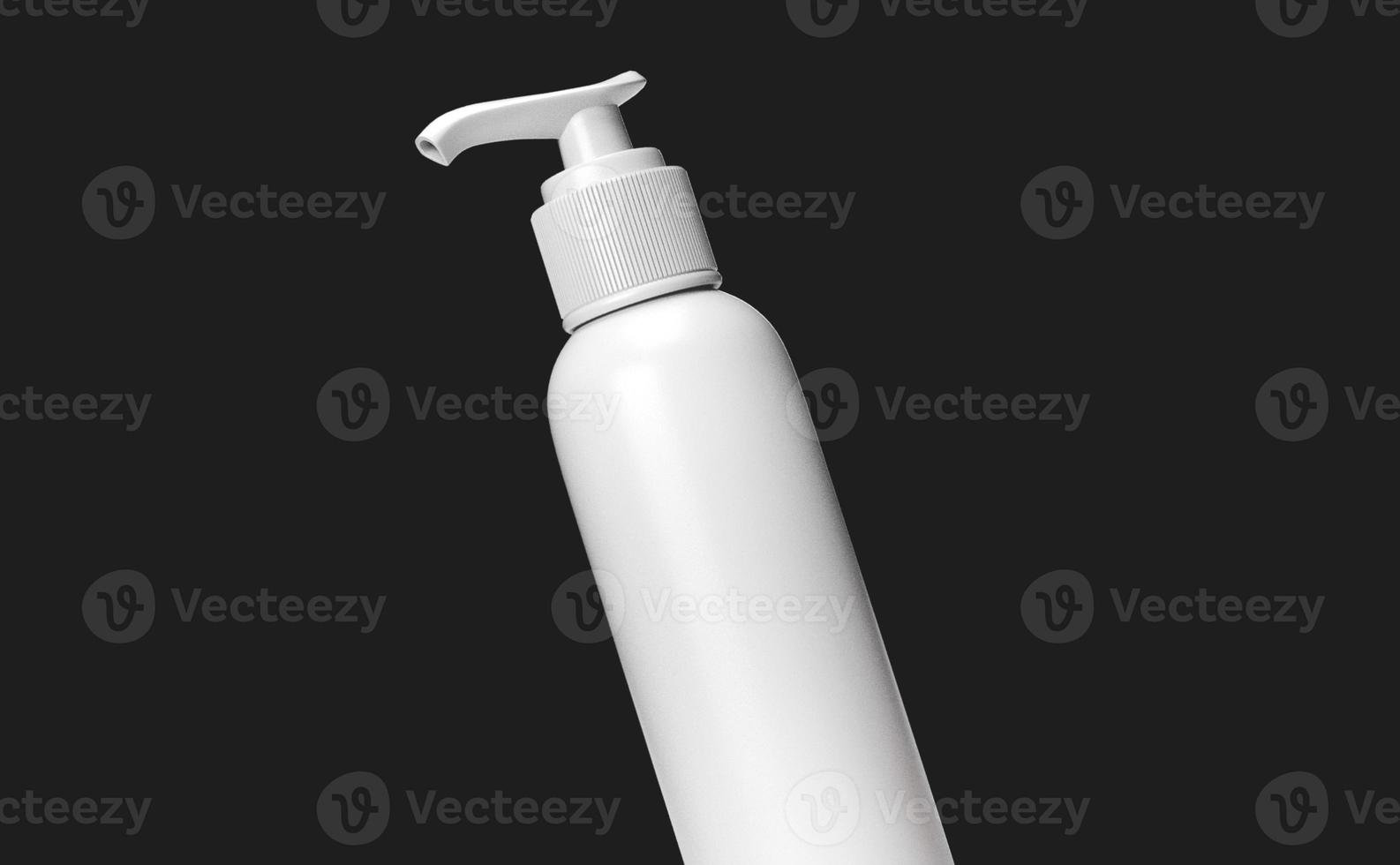 Pump Gel Bottle Mockup Design photo