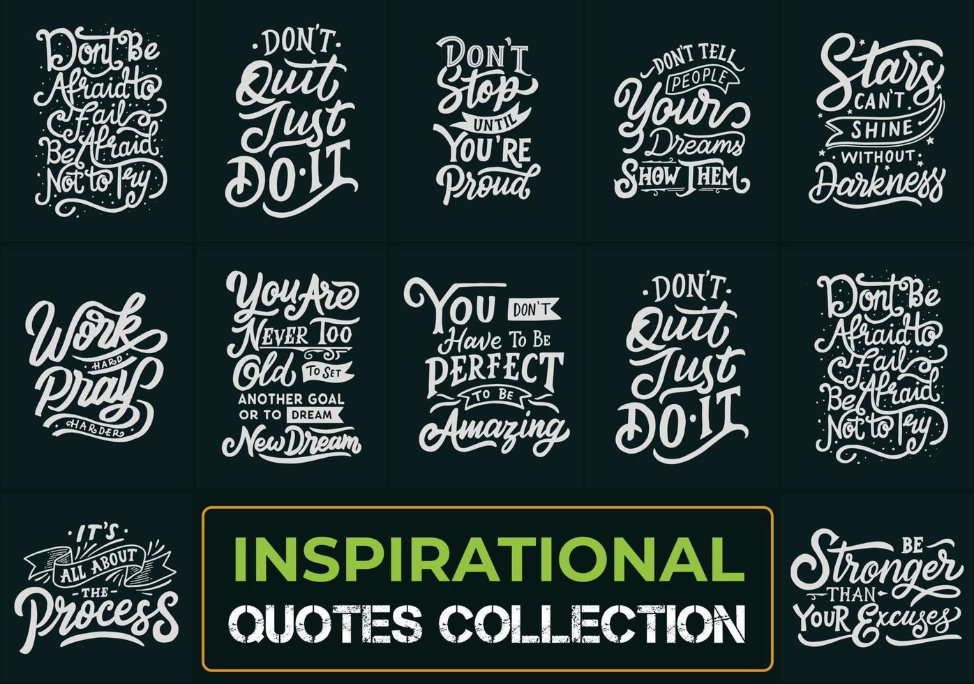 Inspirational quotes and typographic design. Ready to print for apparel, poster, and illustration. Modern, simple, lettering t-shirt vector. vector