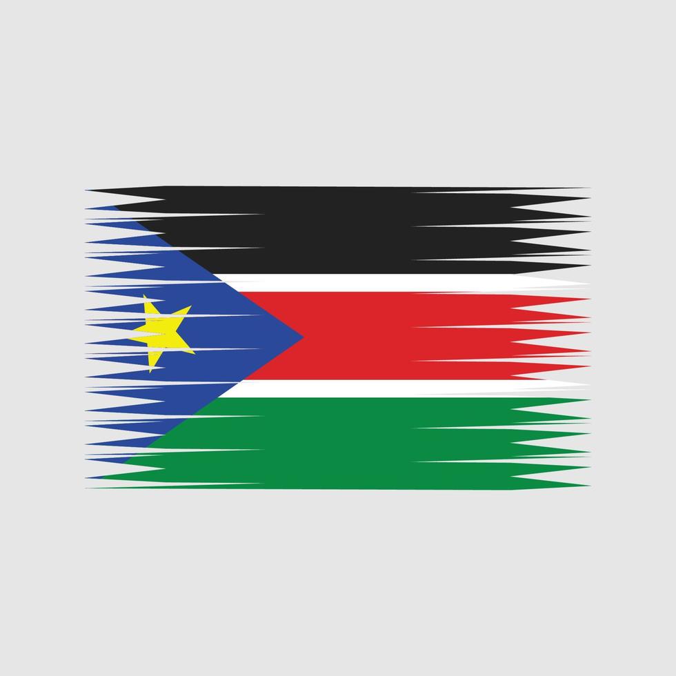 South Sudan Flag Vector. National Flag vector